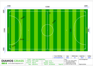 Diamos Grass Drawing Futsal 42x22-2Tone P1
