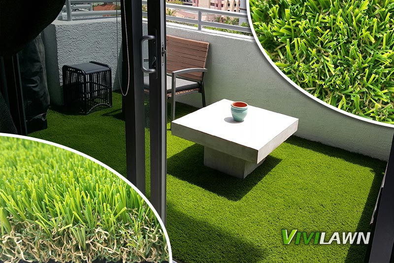 roof artificial grass for balcony patio decor